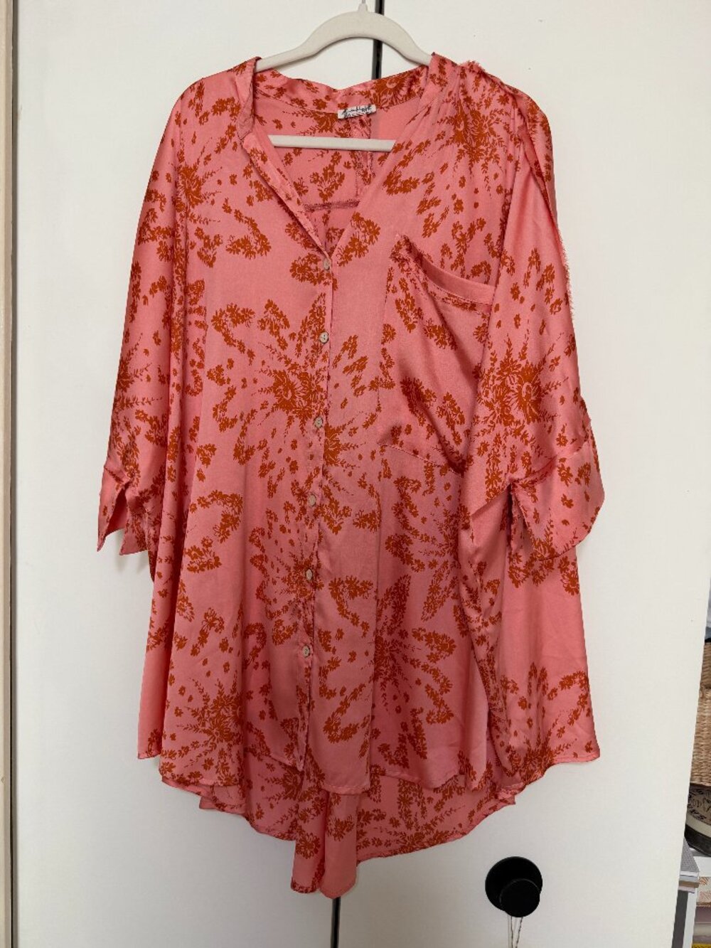 Free People Goddess Sleep Shirt Size L